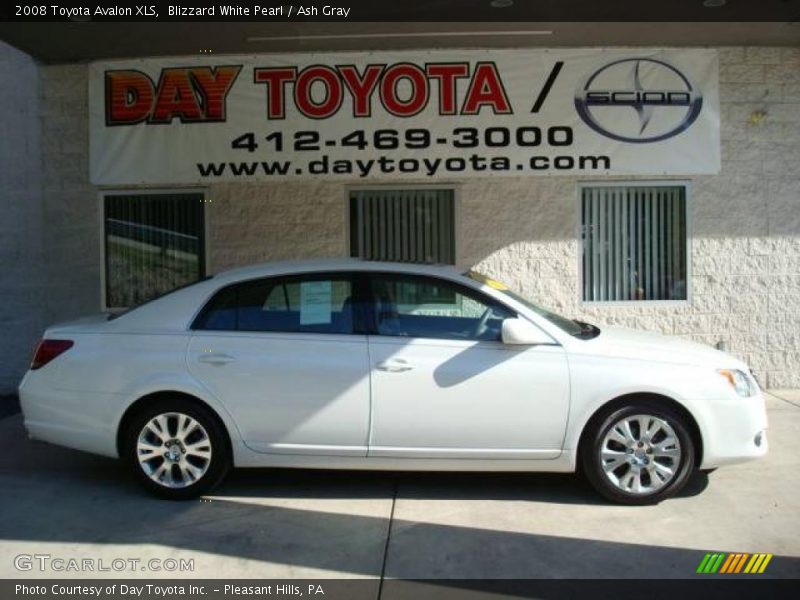Blizzard White Pearl / Ash Gray 2008 Toyota Avalon XLS
