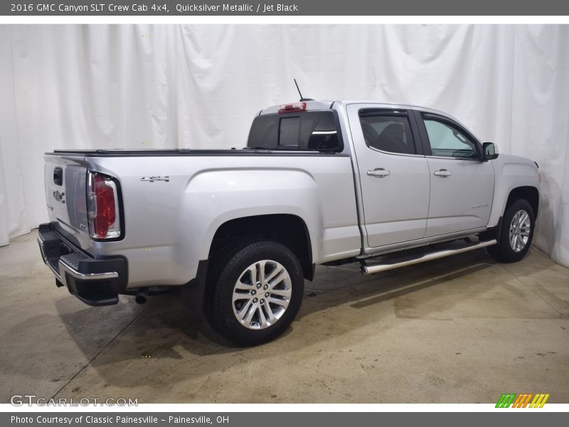 Quicksilver Metallic / Jet Black 2016 GMC Canyon SLT Crew Cab 4x4