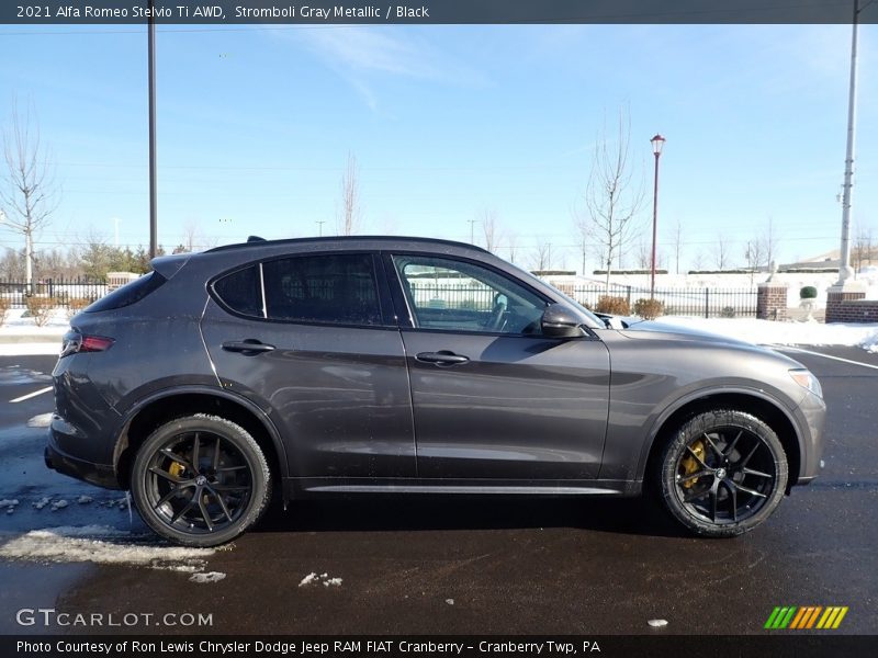  2021 Stelvio Ti AWD Stromboli Gray Metallic