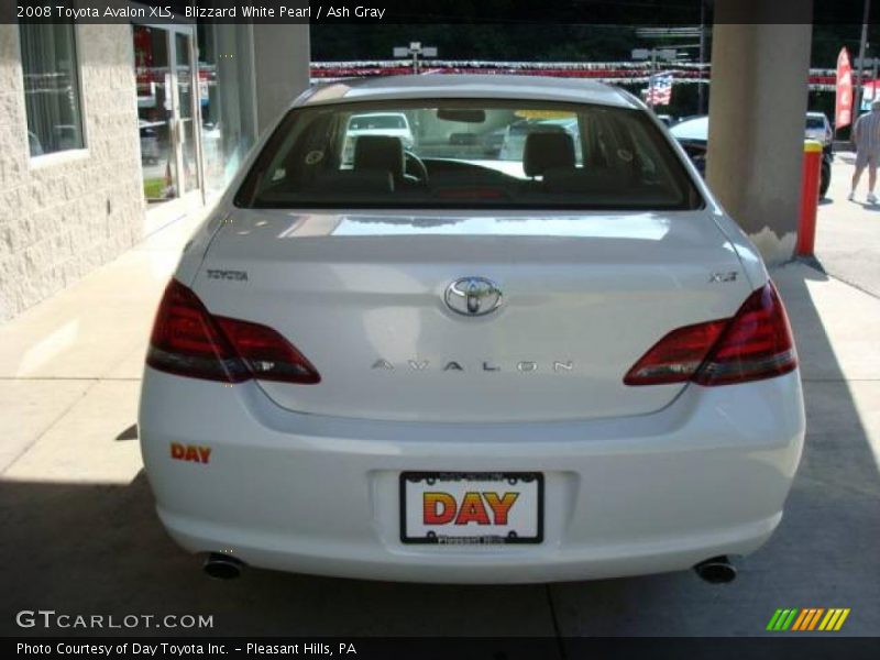 Blizzard White Pearl / Ash Gray 2008 Toyota Avalon XLS