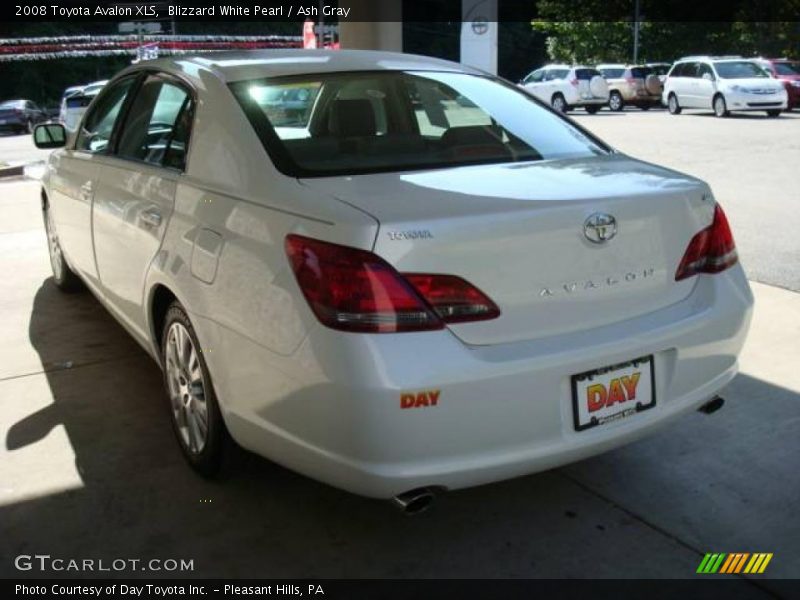 Blizzard White Pearl / Ash Gray 2008 Toyota Avalon XLS