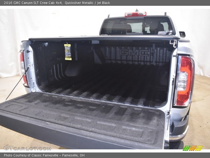 Quicksilver Metallic / Jet Black 2016 GMC Canyon SLT Crew Cab 4x4