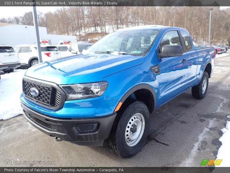 Velocity Blue Metallic / Ebony 2021 Ford Ranger XL SuperCab 4x4