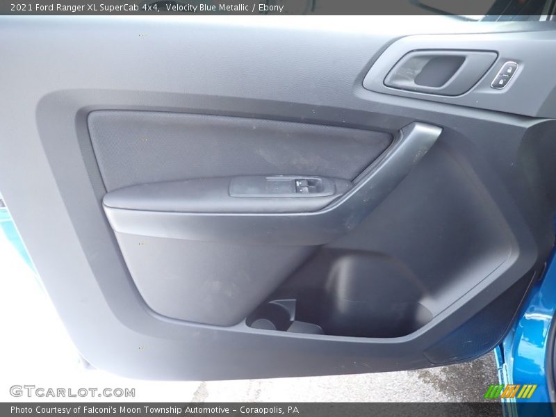 Velocity Blue Metallic / Ebony 2021 Ford Ranger XL SuperCab 4x4