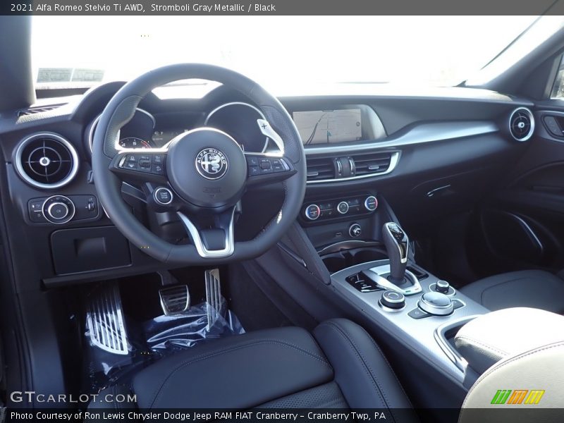 Dashboard of 2021 Stelvio Ti AWD