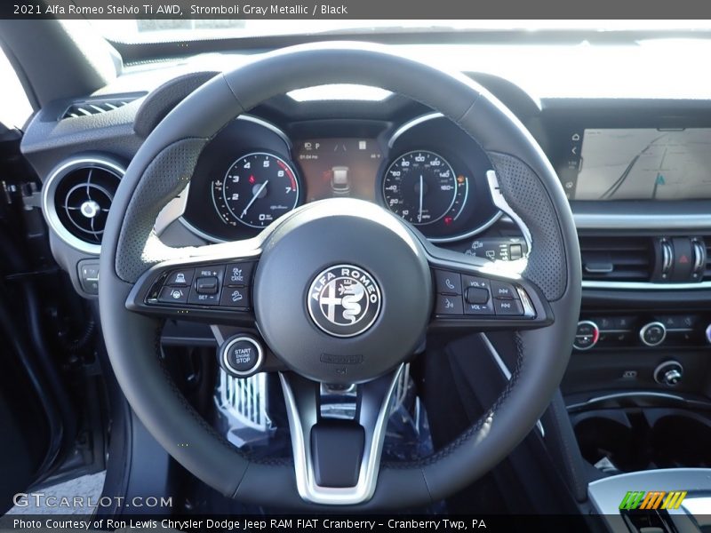  2021 Stelvio Ti AWD Steering Wheel