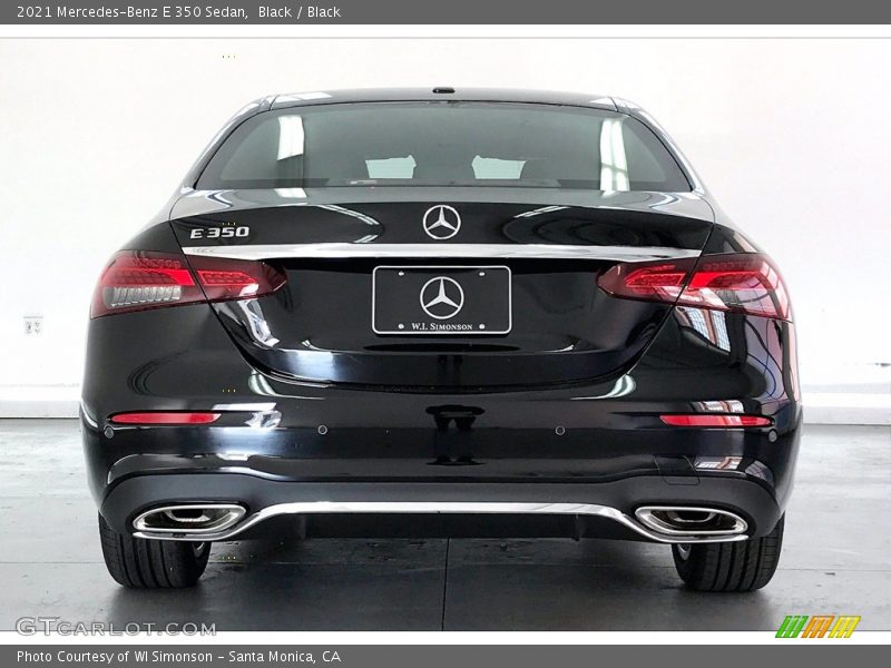 Black / Black 2021 Mercedes-Benz E 350 Sedan
