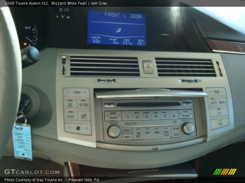 Blizzard White Pearl / Ash Gray 2008 Toyota Avalon XLS