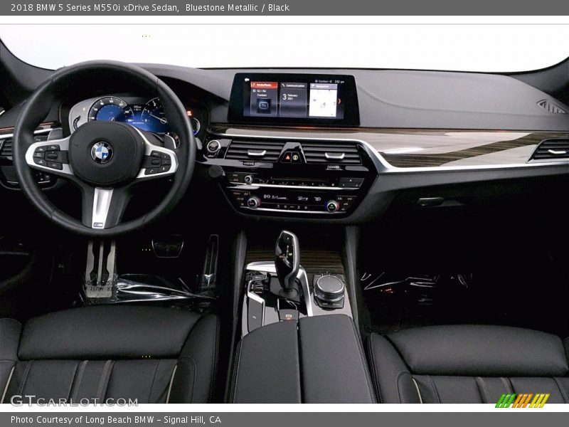 Dashboard of 2018 5 Series M550i xDrive Sedan