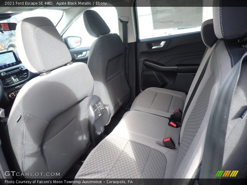 Agate Black Metallic / Ebony 2021 Ford Escape SE 4WD