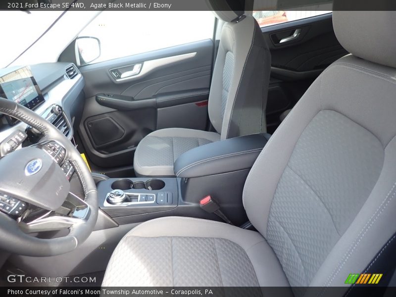 Agate Black Metallic / Ebony 2021 Ford Escape SE 4WD