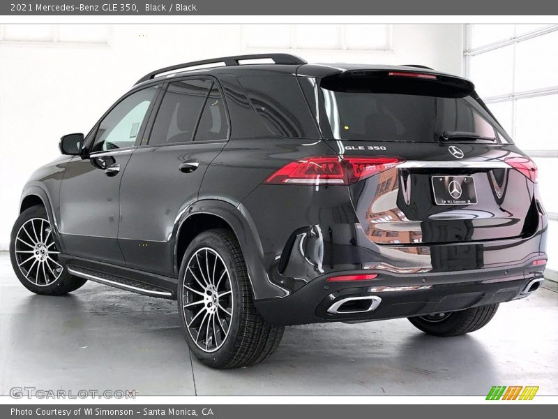 Black / Black 2021 Mercedes-Benz GLE 350