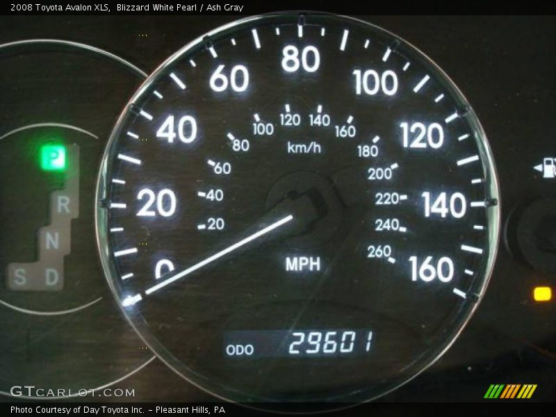 Blizzard White Pearl / Ash Gray 2008 Toyota Avalon XLS