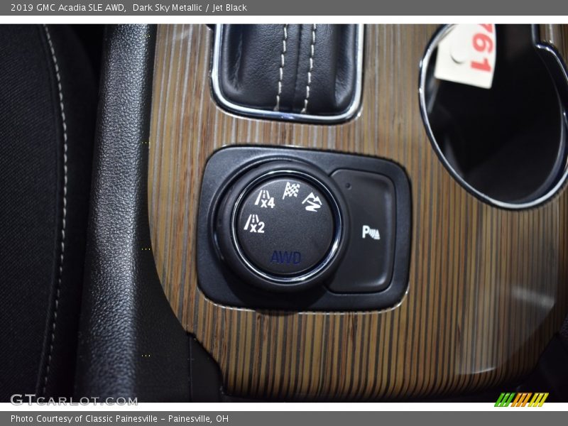 Dark Sky Metallic / Jet Black 2019 GMC Acadia SLE AWD