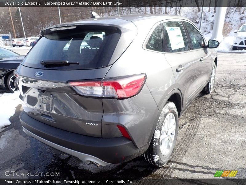 Carbonized Gray Metallic / Dark Earth Gray 2021 Ford Escape S