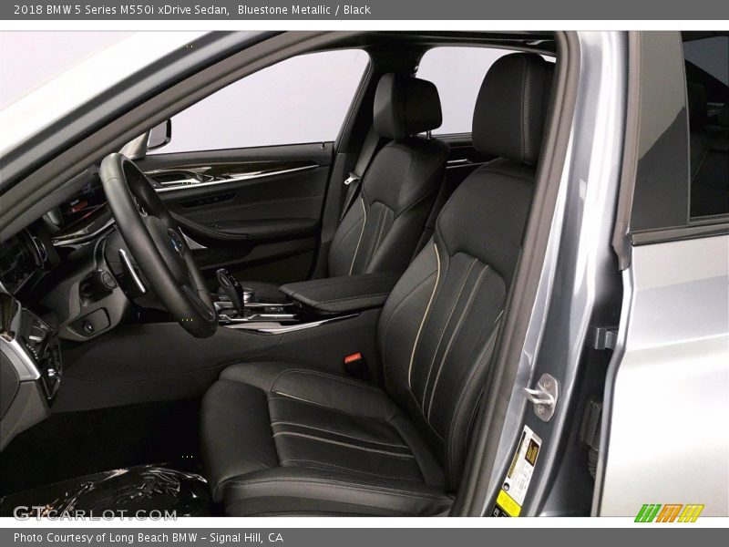 Front Seat of 2018 5 Series M550i xDrive Sedan