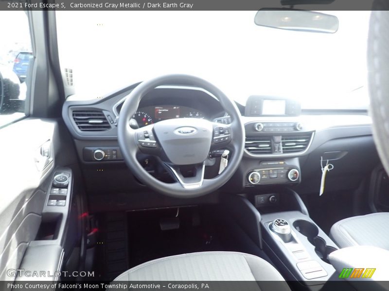 Carbonized Gray Metallic / Dark Earth Gray 2021 Ford Escape S
