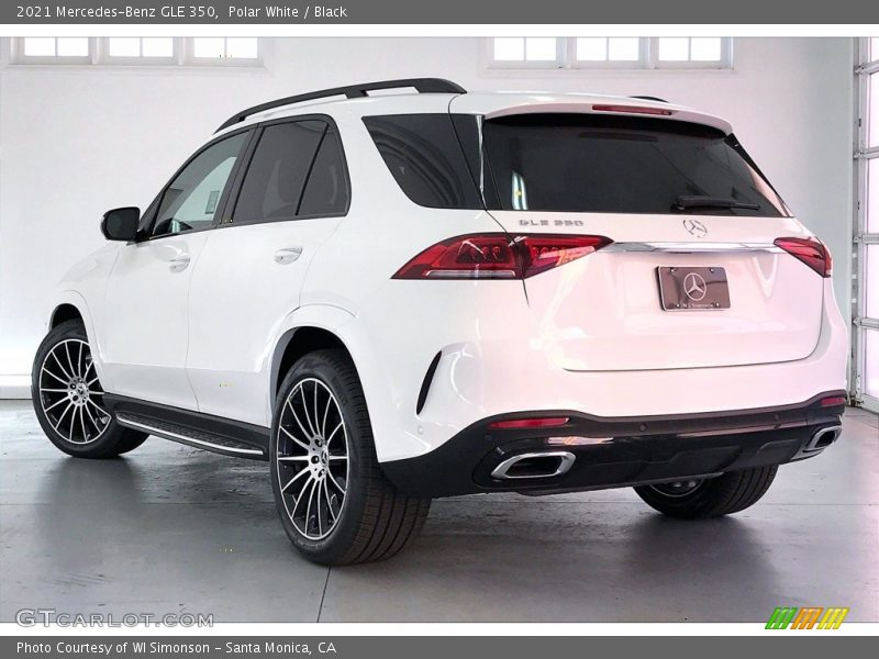 Polar White / Black 2021 Mercedes-Benz GLE 350