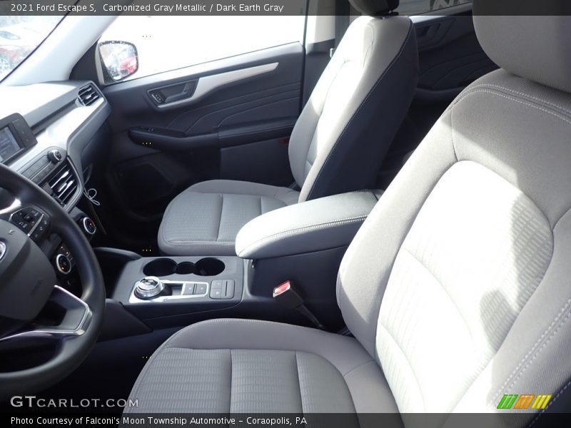 Carbonized Gray Metallic / Dark Earth Gray 2021 Ford Escape S