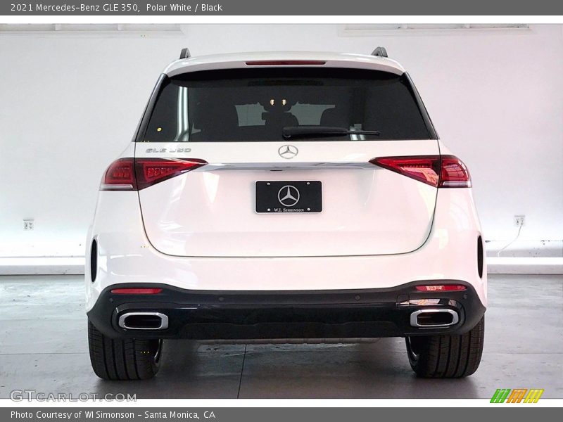 Polar White / Black 2021 Mercedes-Benz GLE 350