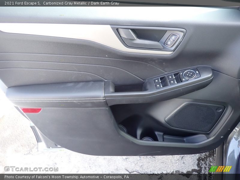 Carbonized Gray Metallic / Dark Earth Gray 2021 Ford Escape S