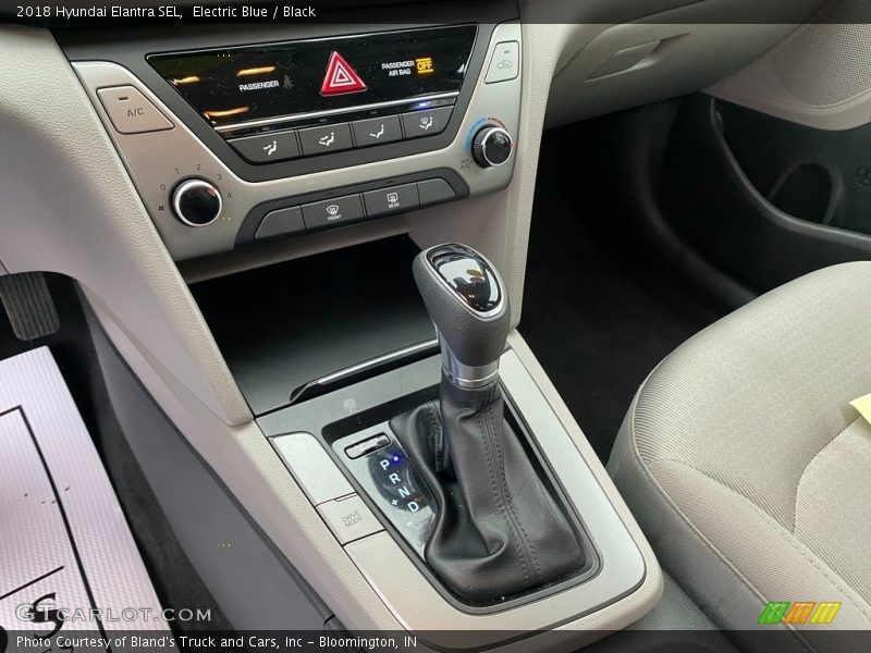 Electric Blue / Black 2018 Hyundai Elantra SEL