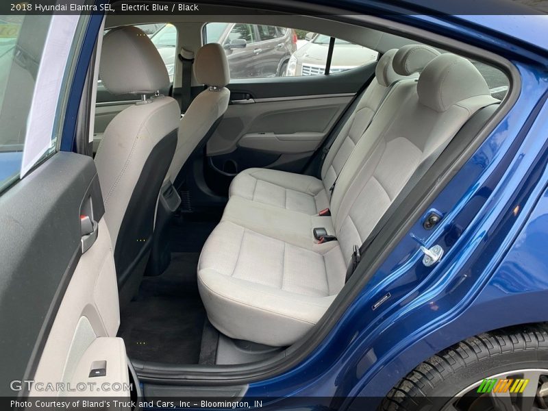 Electric Blue / Black 2018 Hyundai Elantra SEL