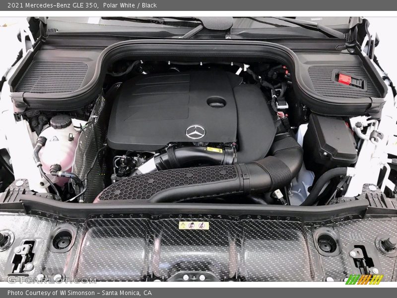 Polar White / Black 2021 Mercedes-Benz GLE 350