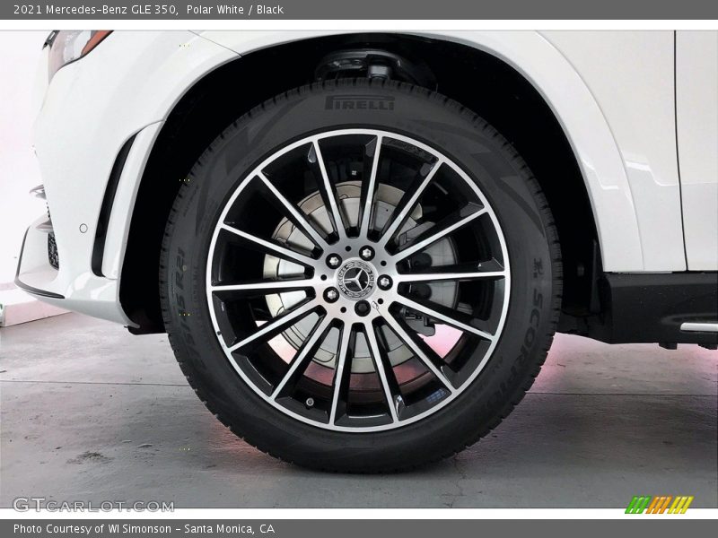 Polar White / Black 2021 Mercedes-Benz GLE 350