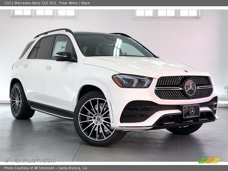 Polar White / Black 2021 Mercedes-Benz GLE 350