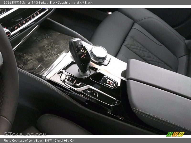 Black Sapphire Metallic / Black 2021 BMW 5 Series 540i Sedan