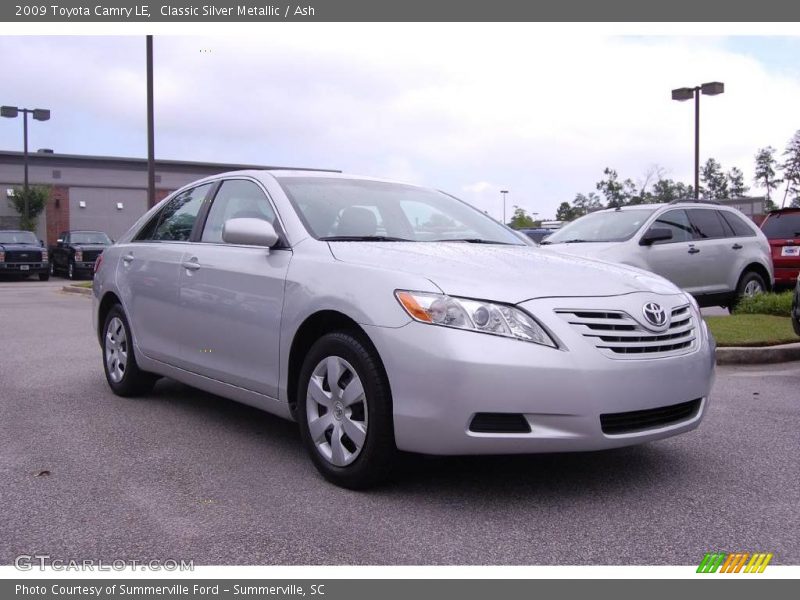 Classic Silver Metallic / Ash 2009 Toyota Camry LE