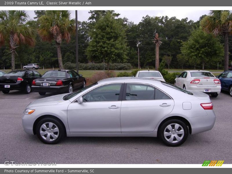 Classic Silver Metallic / Ash 2009 Toyota Camry LE