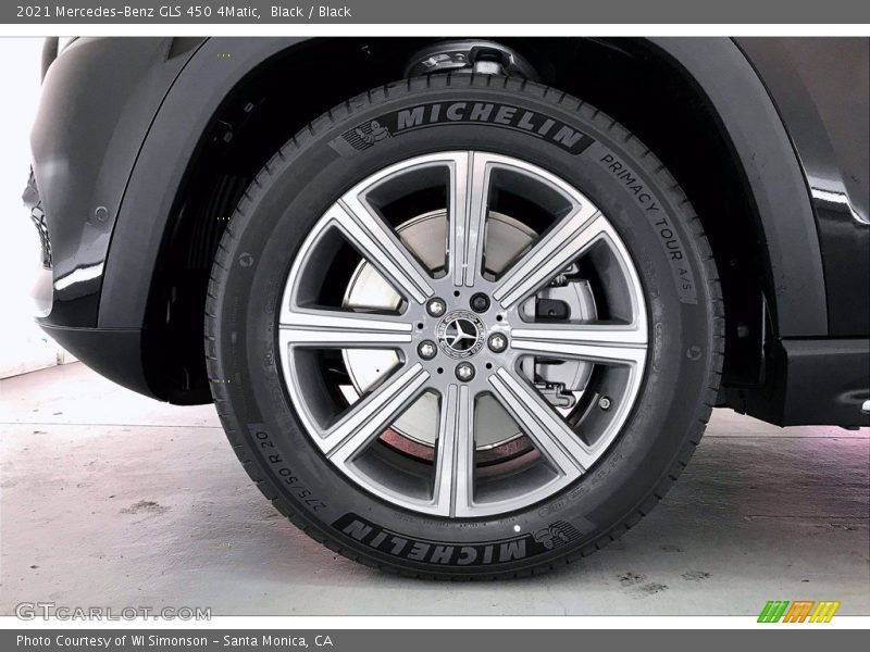 Black / Black 2021 Mercedes-Benz GLS 450 4Matic