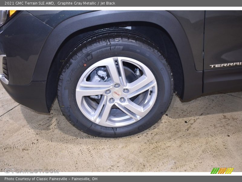 Graphite Gray Metallic / Jet Black 2021 GMC Terrain SLE AWD