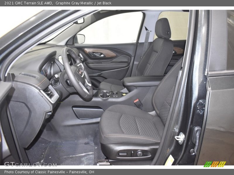 Graphite Gray Metallic / Jet Black 2021 GMC Terrain SLE AWD
