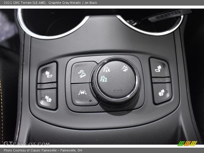 Graphite Gray Metallic / Jet Black 2021 GMC Terrain SLE AWD