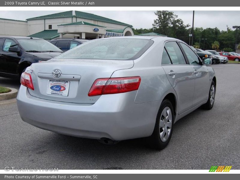 Classic Silver Metallic / Ash 2009 Toyota Camry LE