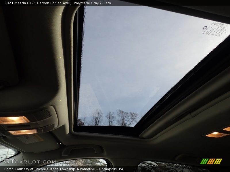 Polymetal Gray / Black 2021 Mazda CX-5 Carbon Edition AWD