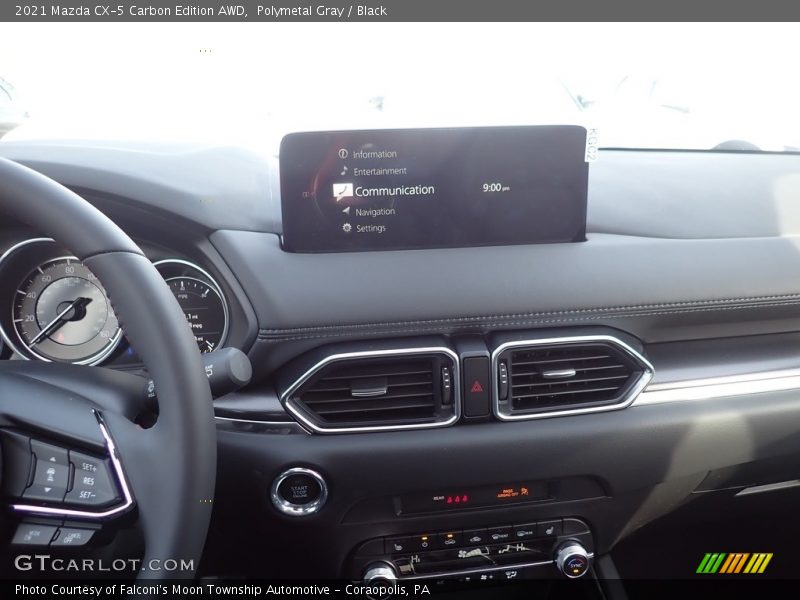 Polymetal Gray / Black 2021 Mazda CX-5 Carbon Edition AWD