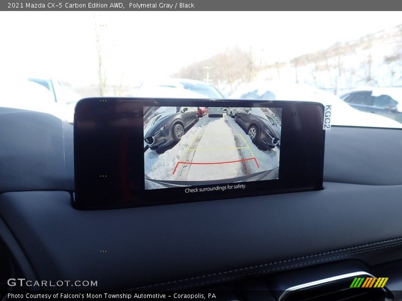 Polymetal Gray / Black 2021 Mazda CX-5 Carbon Edition AWD