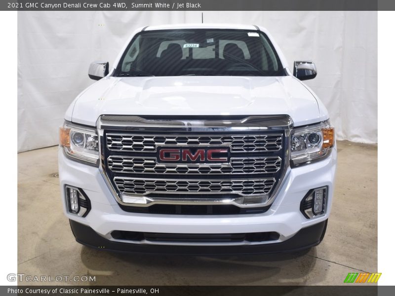 Summit White / Jet Black 2021 GMC Canyon Denali Crew Cab 4WD