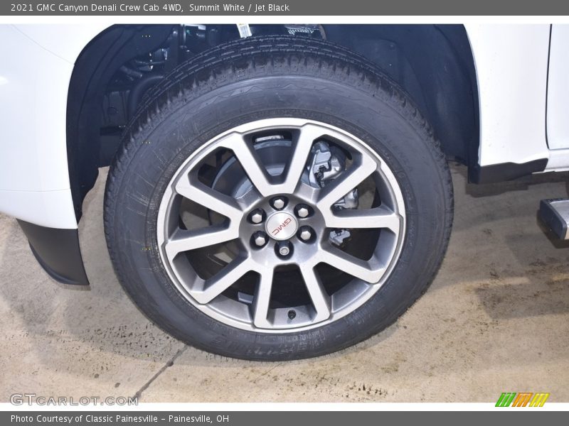 Summit White / Jet Black 2021 GMC Canyon Denali Crew Cab 4WD