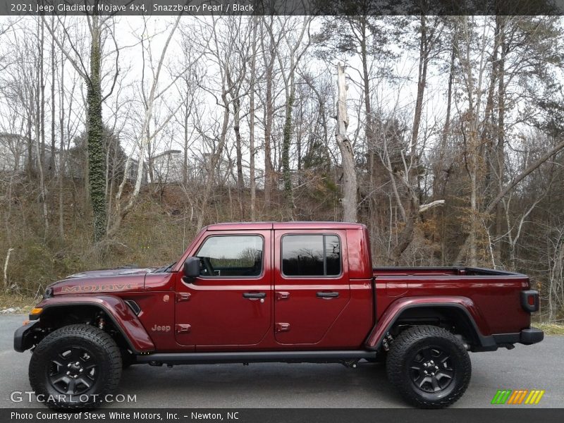 Snazzberry Pearl / Black 2021 Jeep Gladiator Mojave 4x4