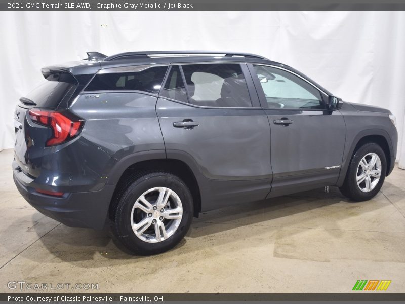 Graphite Gray Metallic / Jet Black 2021 GMC Terrain SLE AWD