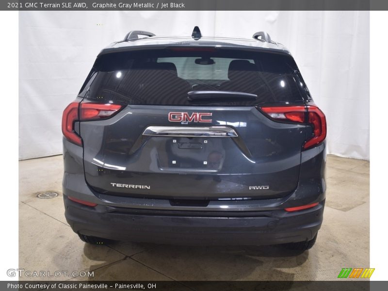 Graphite Gray Metallic / Jet Black 2021 GMC Terrain SLE AWD