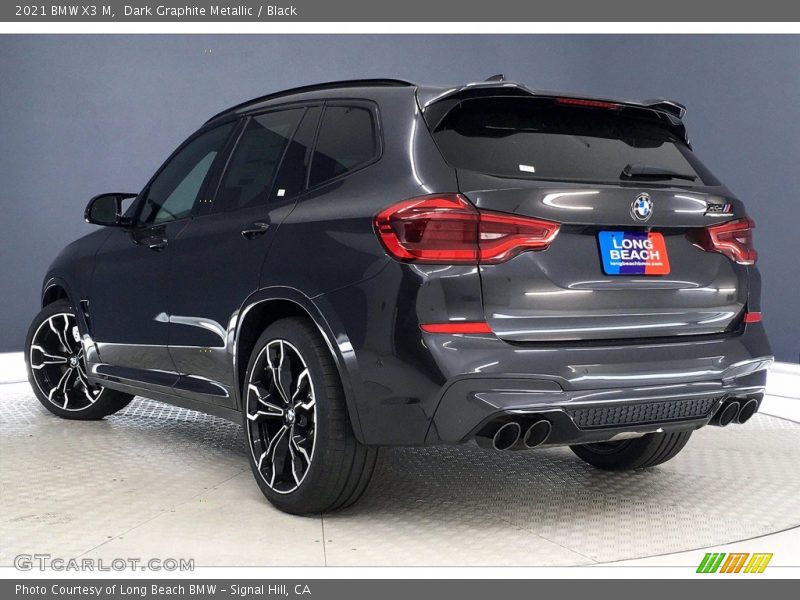 Dark Graphite Metallic / Black 2021 BMW X3 M