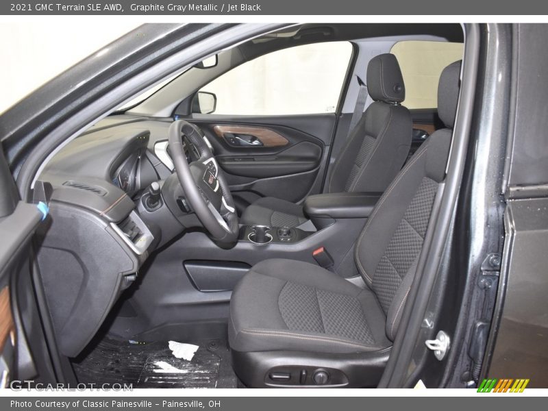 Graphite Gray Metallic / Jet Black 2021 GMC Terrain SLE AWD