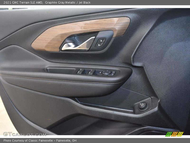 Graphite Gray Metallic / Jet Black 2021 GMC Terrain SLE AWD