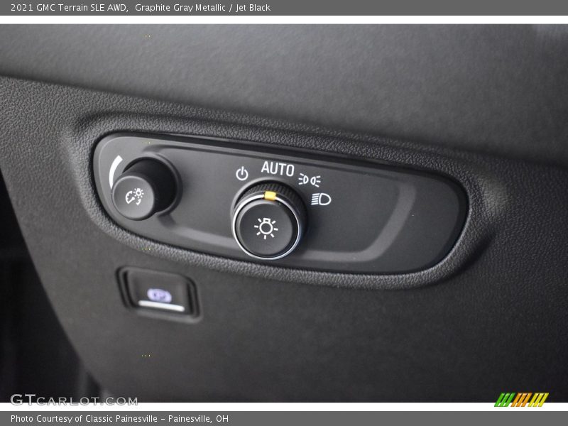 Graphite Gray Metallic / Jet Black 2021 GMC Terrain SLE AWD